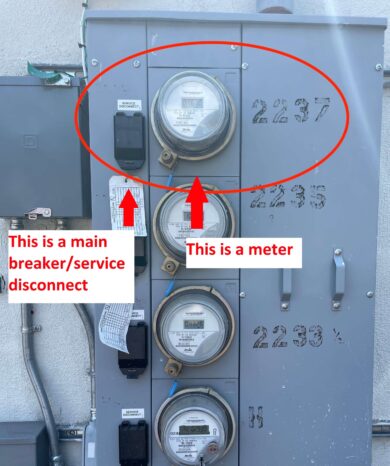 Panel Images For EV Charger Installations